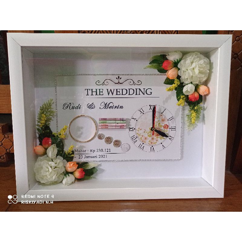 FRAME MAHAR PERNIKAHAN || uk. 30x40