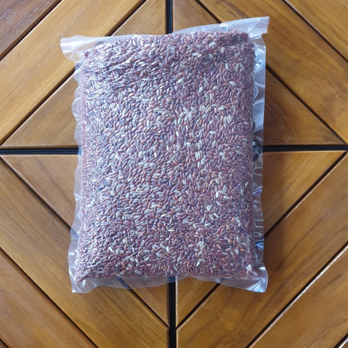 

BERAS MERAH ORGANIK - ORGANIC RED RICE 1 KG - PECAH KULIT