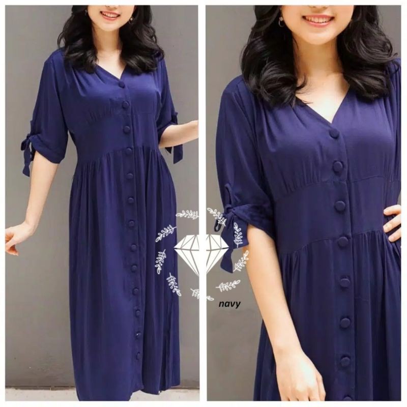 DRESS ASOKA RAYON KATUN PREMIUM