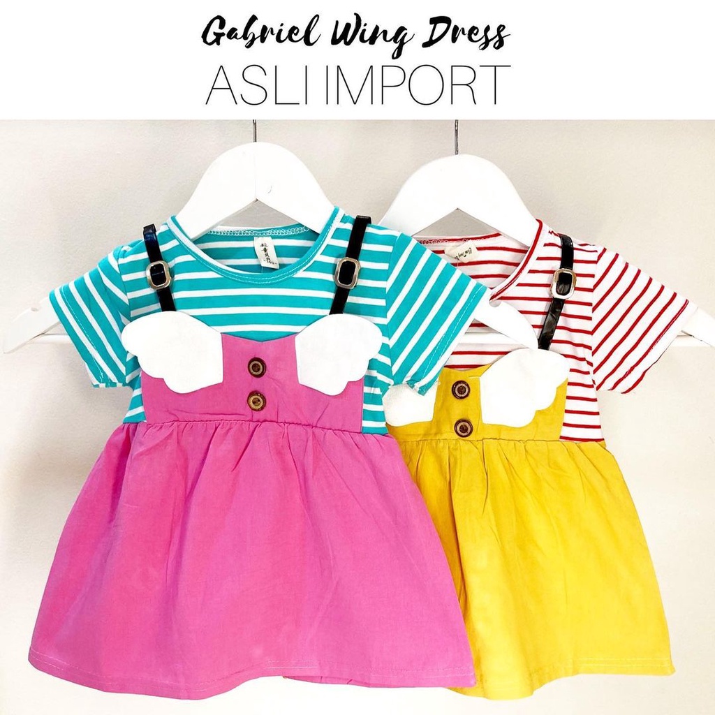 SIMPLE MEOW / LUCKY CAT / PEACHY / PRINCESS SWAN SLEEPING BEAUTY  DRESS Baju Dress Bunga Bandana Sepatu Pergi Lucu Fashion Anak Bayi Perempuan Cewek Import-6