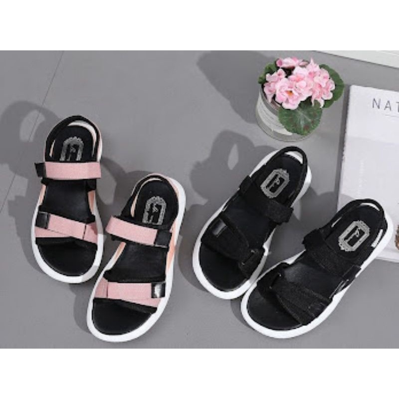 Sandal Gunung Wanita Cewek Terbaru Sendal Gunung Fashion Korea Model Tali Murah