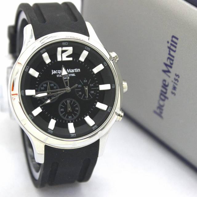 Jam tangan pria Jacque Martin JM3255MC original