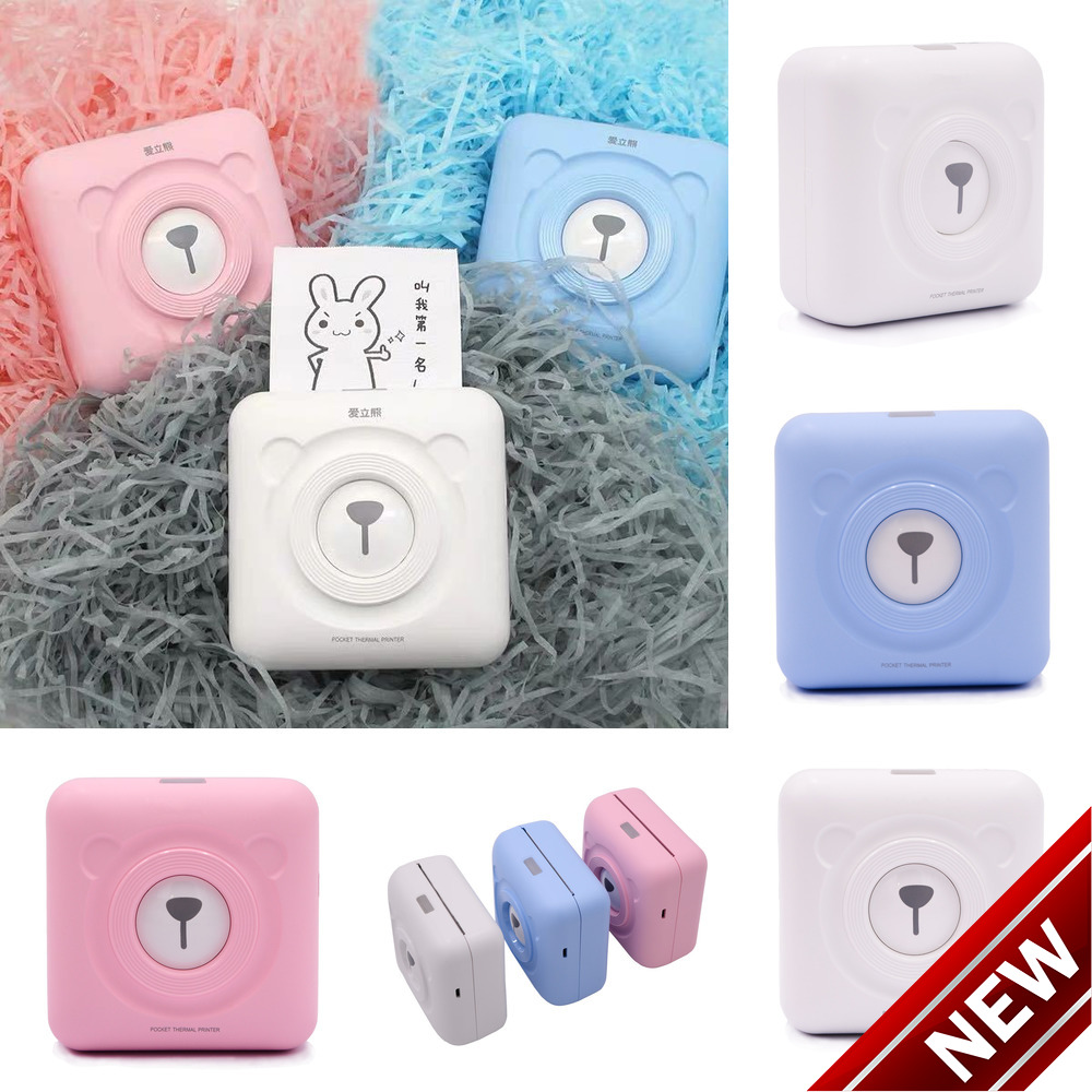 

Peripage Ericsson saku telepon Bluetooth foto portable label termal printer