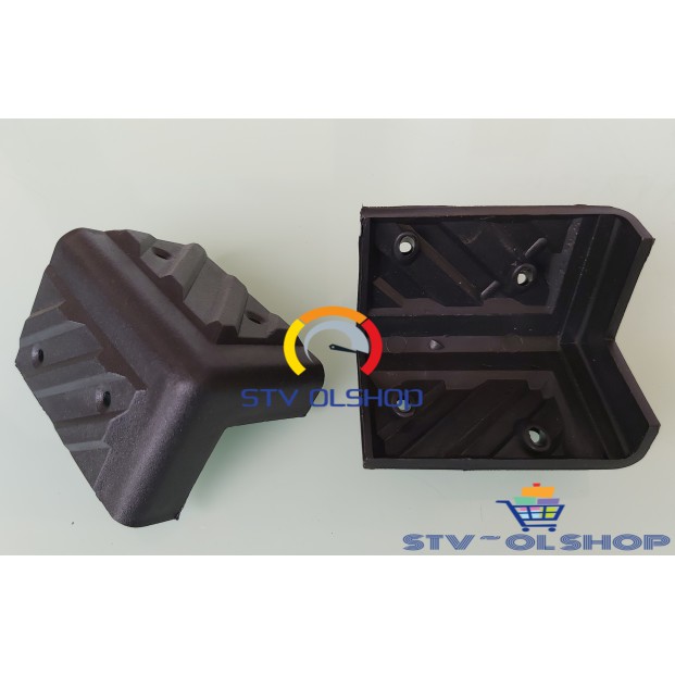 Siku Box Speaker Medium / Sudut Box Salon Plastik Model Garis