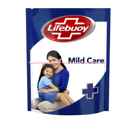 Lifebouy Mild Care 450ml Sabun Cair Perpaduan Susu Dan Oat Kemasan Refill Kemasan Pouch Life Bpuy