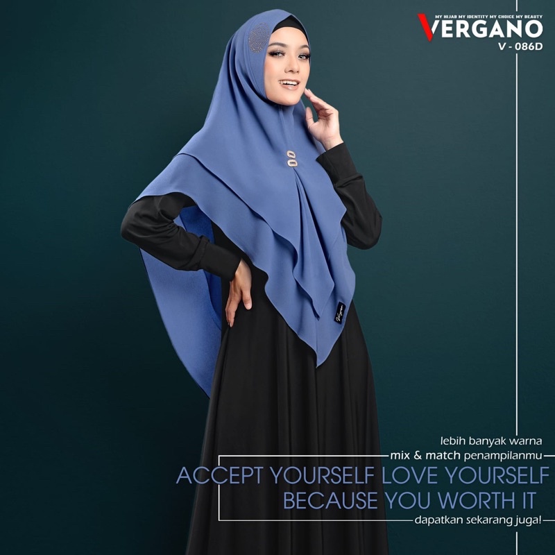 KHIMAR VERGANO V-86 BROS DEPAN || KHIMAR SYARI VERGANO
