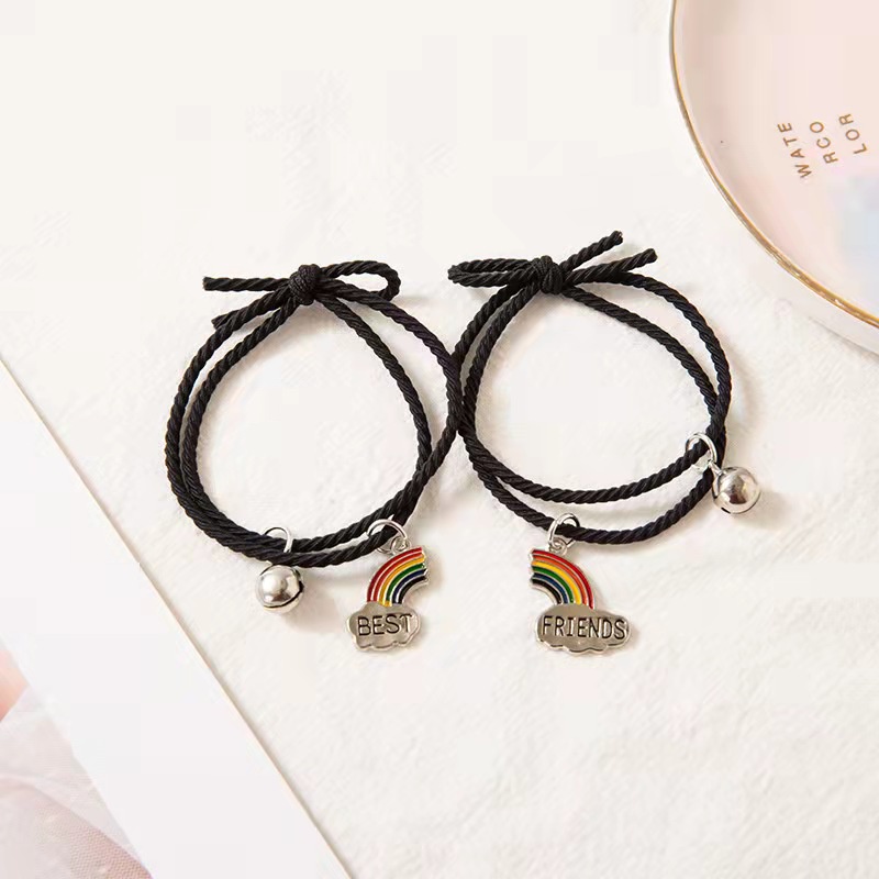 Grosir Gelang Couple Lonceng/Bel BEST FRIEND Gelang Persahabatan 2 Pcs