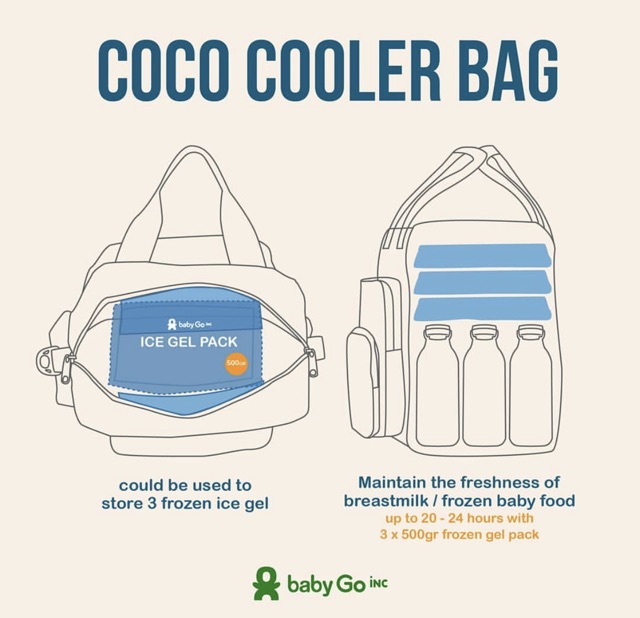 Baby Go Inc - Coco Cooler Bag / BabyGo