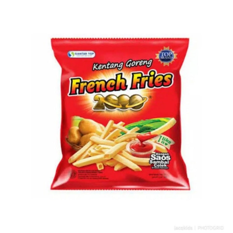 

French Fries 2000 Renceng 10 Pcs