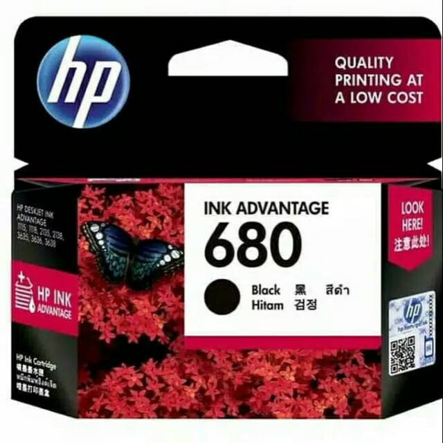 Cartridge hp 680 black