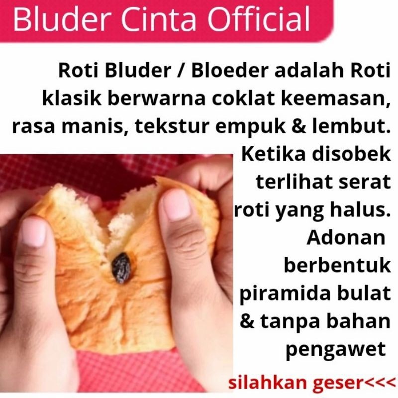 Paket Khusus Pengiriman Via GOSEND/GrabExpress Bluder Cinta Roti Asli Madiun Gojek Instan Kurir