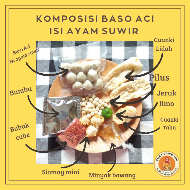 

(TERMURAH) BASO ACI AYAM HOMEMADE PEDAS MANTAP