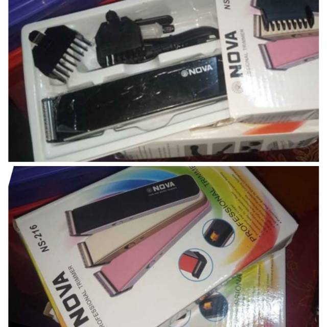 Mesin cukur cas batrai kumis jenggot rambut