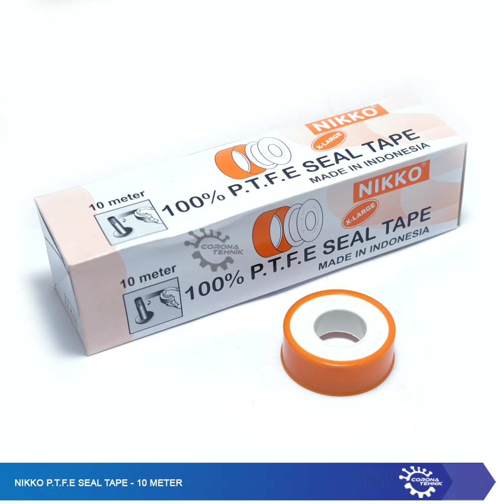 Nikko P.T.F.E Seal Tape - 10 Meter