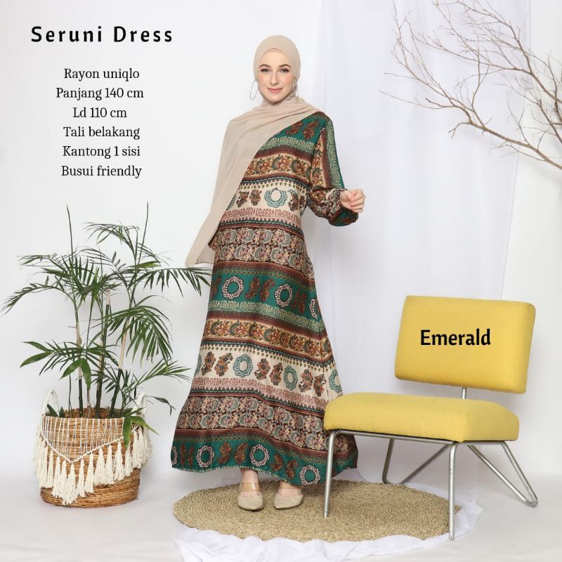 gamis Homedress Seruni