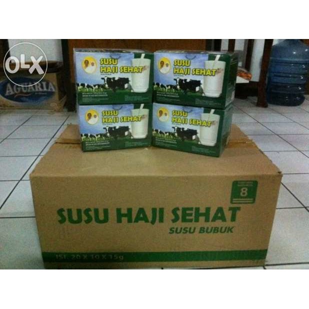 

Susu Haji Sehat isi 10 sachet @ 15 gr