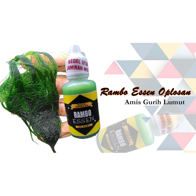 Essen Lumut Ikan Nila Mujaer - Rambo Essen