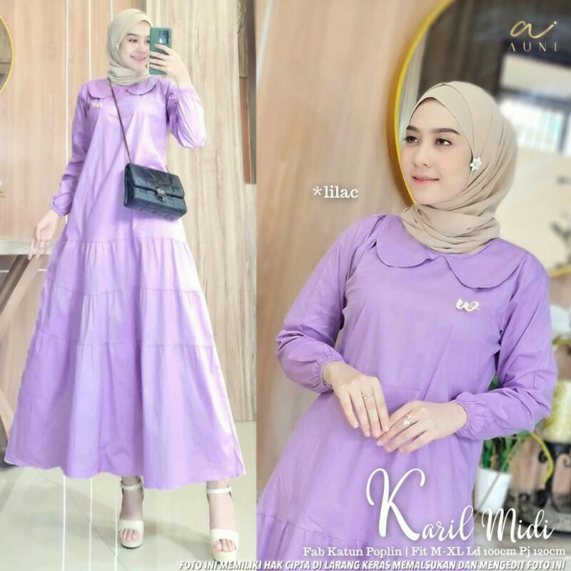 KARIL Midi Dress Ori by Auni