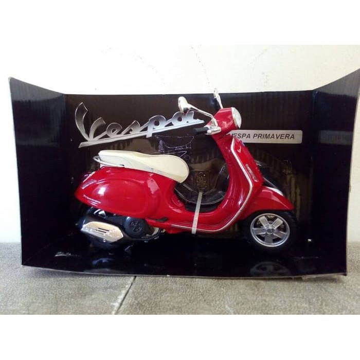 Diecast Ducati - Diecast New Ray Vespa - Diecast Motogp Diecast Miniatur Motor Vespa Primavera
