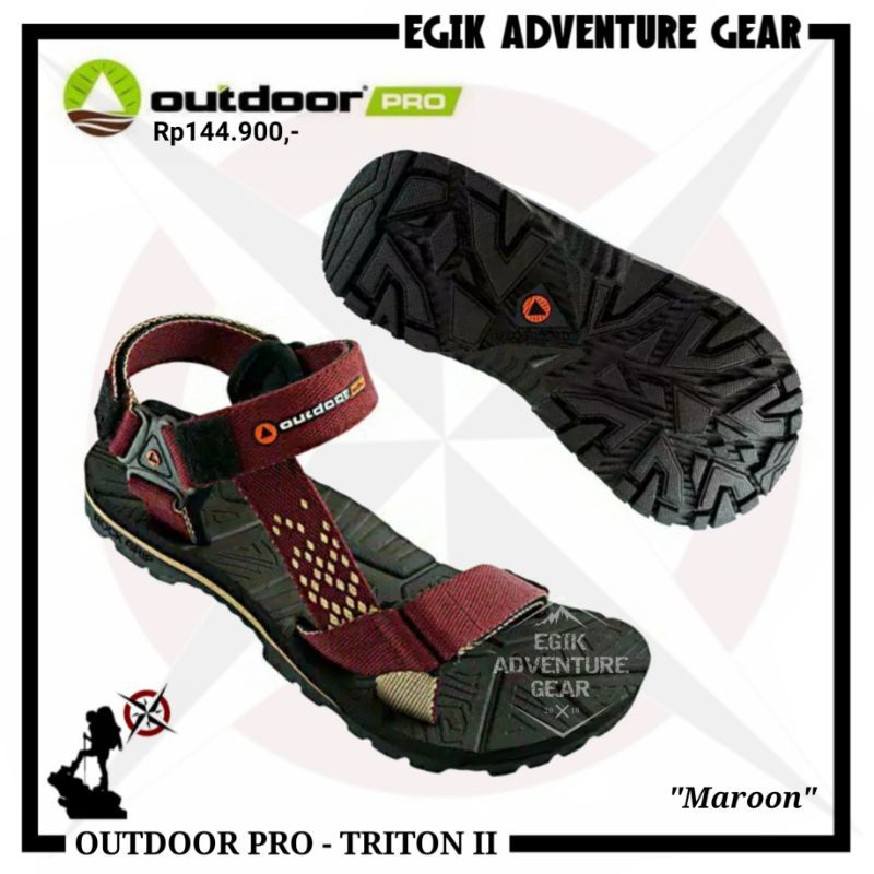 Sandal Gunung Outdoor Pro | Outdoor Pro Triton II | Outdoor Adventure Triton II