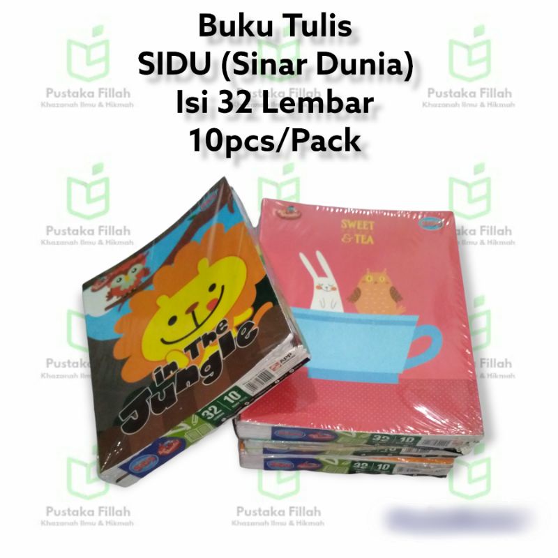 

Buku Tulis SIDU (Sinar Dunia) Isi 32 Lembar