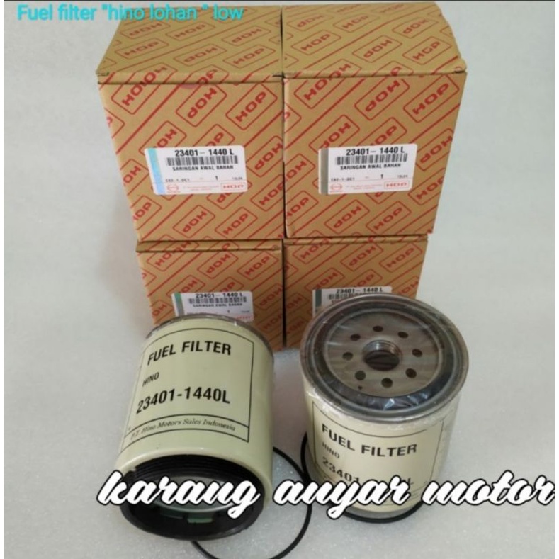 SARINGAN SOLAR BAWAH/FUEL FILTER BAWAH HINO LOHAN