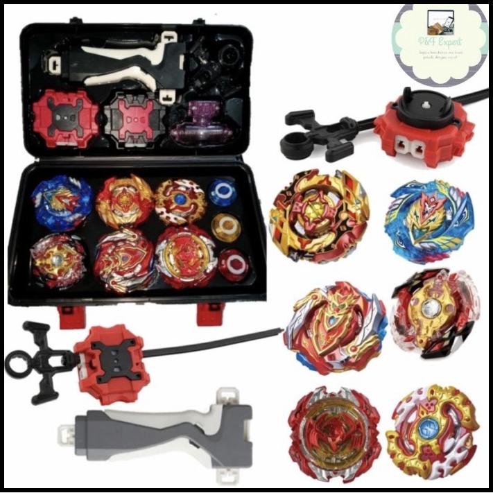 Gangsing Beyblade Dead Phonix O.A.T Box Hitam / Mainan Viral / Pop It Termurah