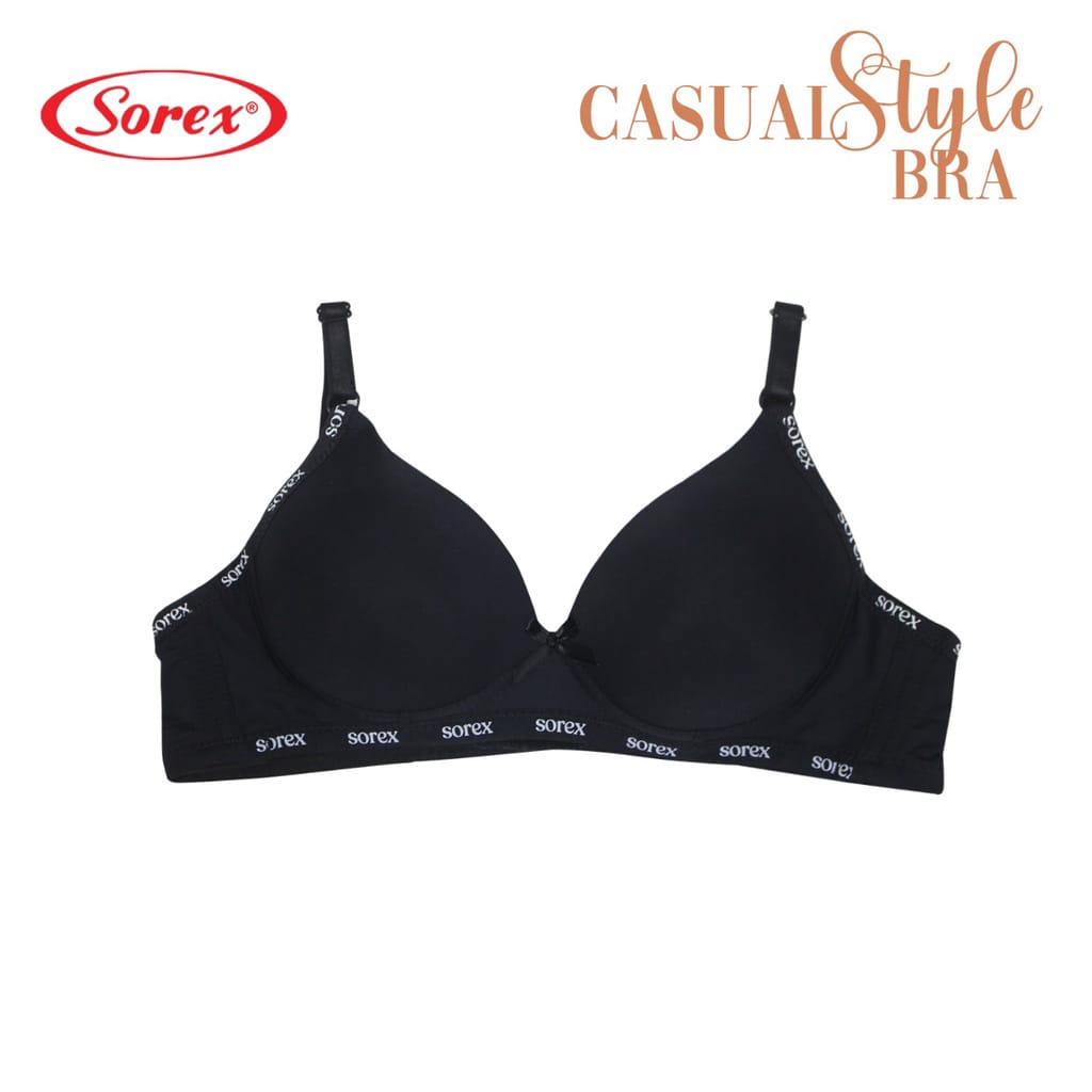 BH Sorex Busa Tanpa Kawat | Sorex Bra 17232 Kait 2 Setara Cup B Wanita Dewasa | Open | Pakaian Dalam Harian Casual Style Bra Kancing Dua Perempuan