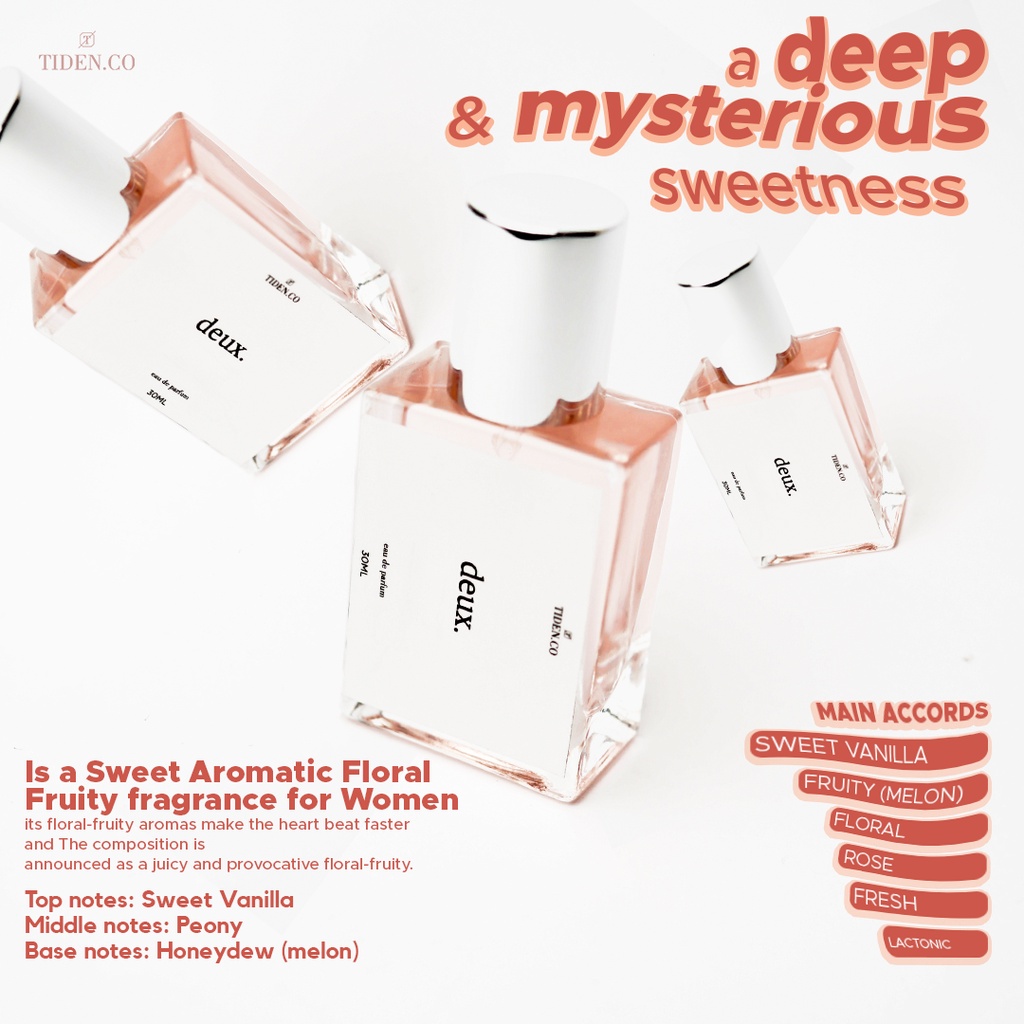 Tiden.co Perfume - BORJAN Series | Parfum Wanita