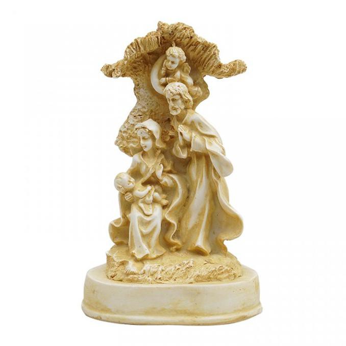 Patung Keluarga Kudus Antique 15cm / Patung Pernikahan Katolik