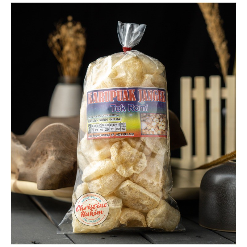 

Kerupuk Kulit / Jangek CH 50gr / Tek Romy