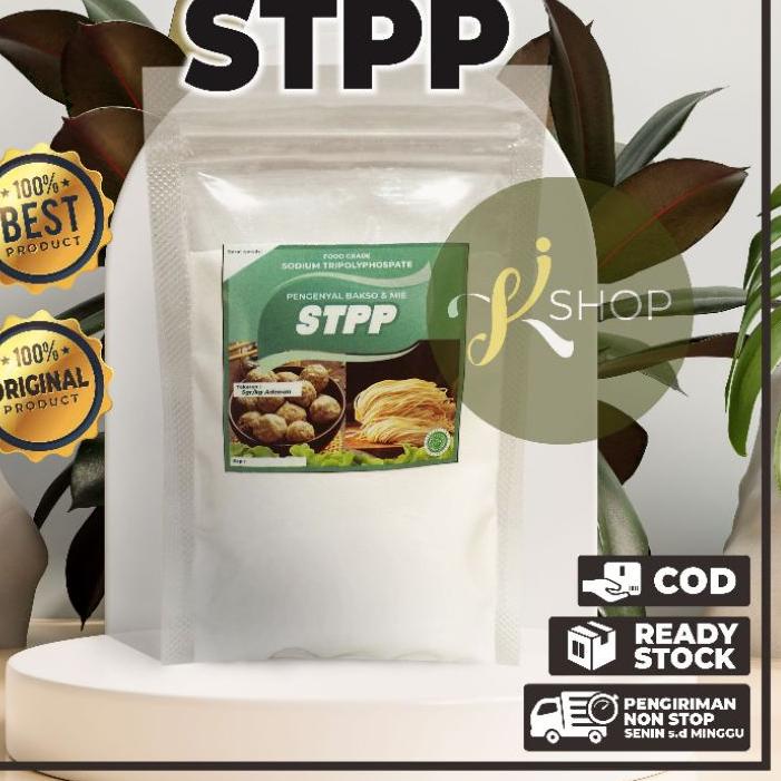 

5.5 MALL/Termurah dan terbaik >>/【5.5 SALE】/Ready Stok/「Terbaik」 100gr STPP ( Sodium Tripolyphospate ) Pengenyal Bakso, Mie, Sosis, Nugget dll 【COD】