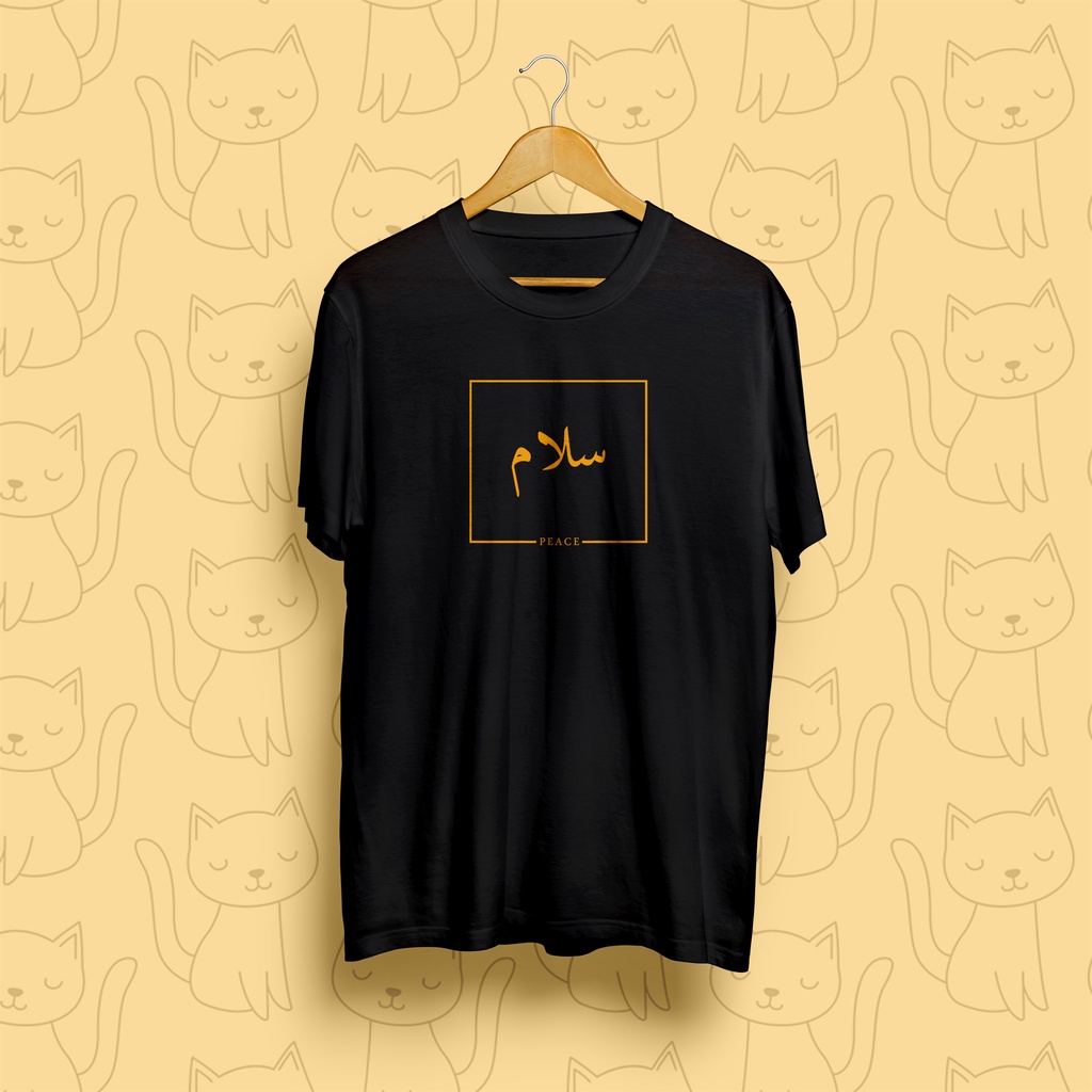 Kaos, Kaos Islami, Kaos Santai, Kaos keren, Kaos Combed, Kaos Desain Islami, Kaos Desain peace, Kaos