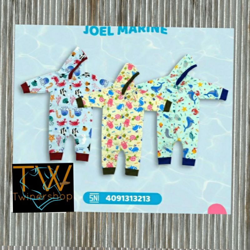 Jumper Baby Panjang Tutup Kepala Joel