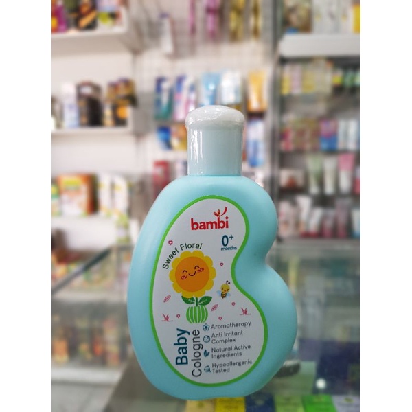 Bambi Baby Cologne 100 ml / Minyak Wangi Bayi / Minyak Wangi Bambi