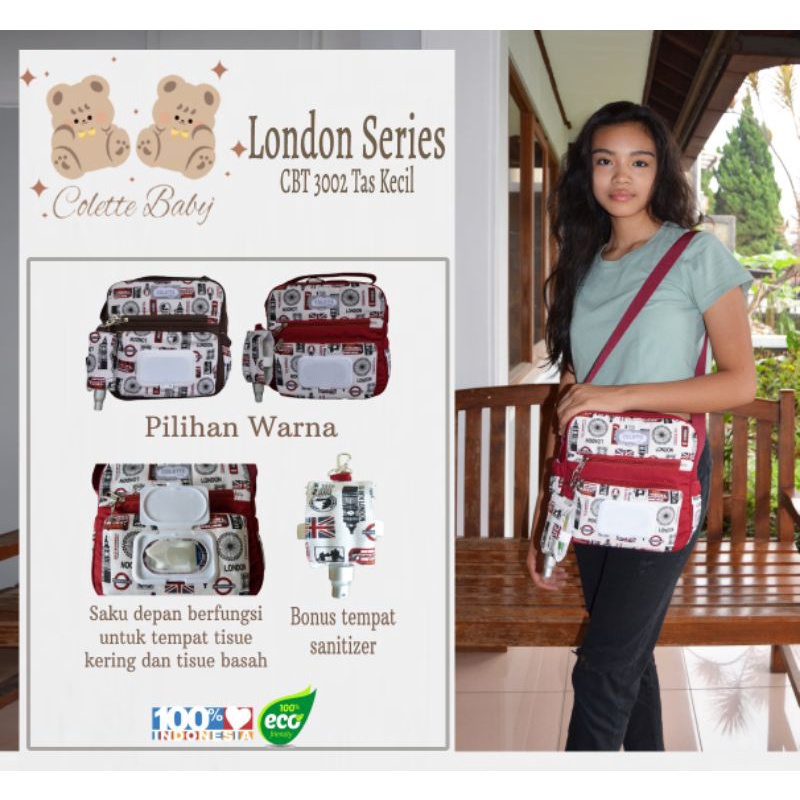 TAS BAYI KECIL + TEMPAT TISSUE BASAH BONUS SARUNG HAND SANITIZER