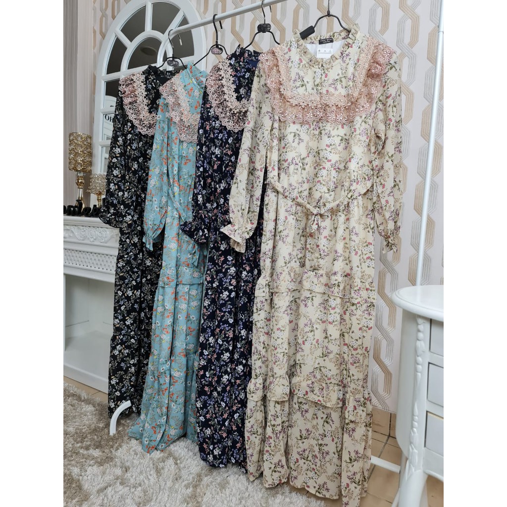 GAMIS MEIJIWANG RENDA MELATI BUSUI