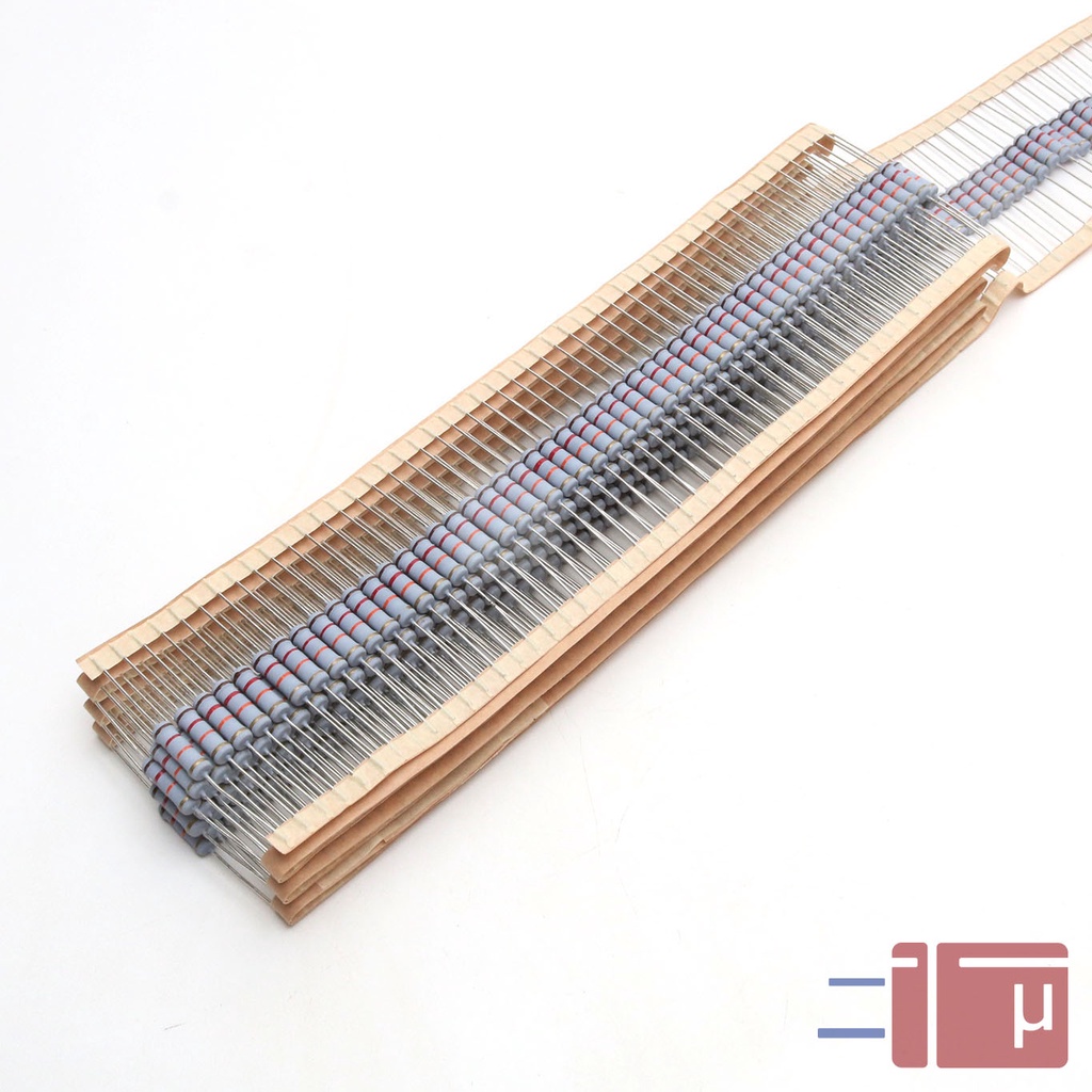 Resistor 12K 2W Metal Oxide 5% Taiwan Kaki Tembaga