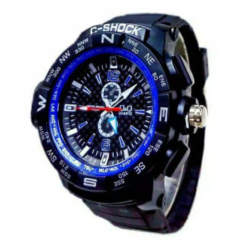 (Grosir)Jam Tangan Pria Sport C-Shock Strap Rubber(Di Terima Cod)