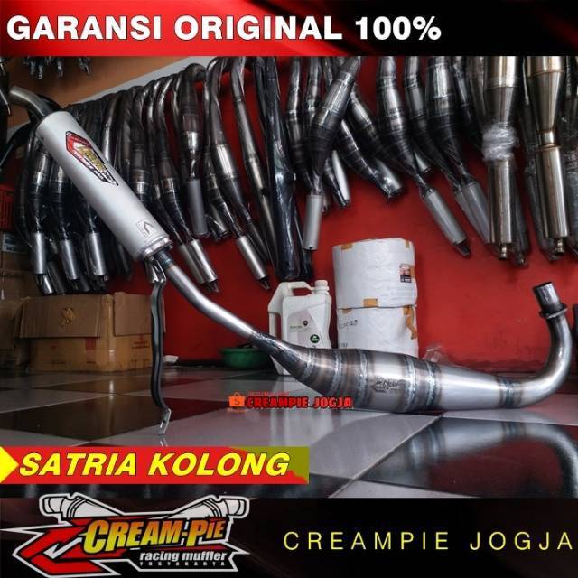 Knalpot Satria 2 Tak Kolong Creampie Jogja Original Shopee Indonesia