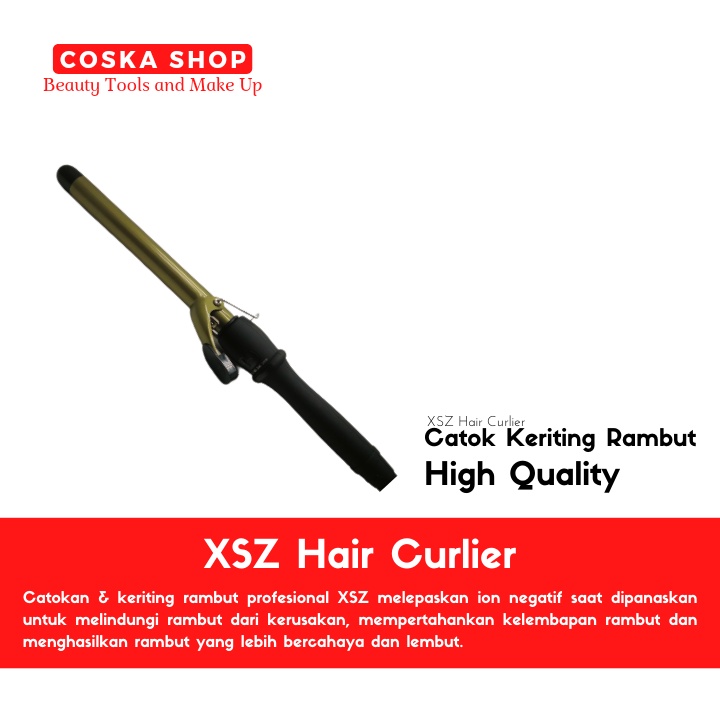 xsz hair curlier catokan rambut bulat tabung