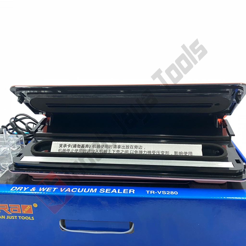 TORA VACUUM SEALER Basah Kering Serbuk 280 mm Dry Wet Makanan Otomatis