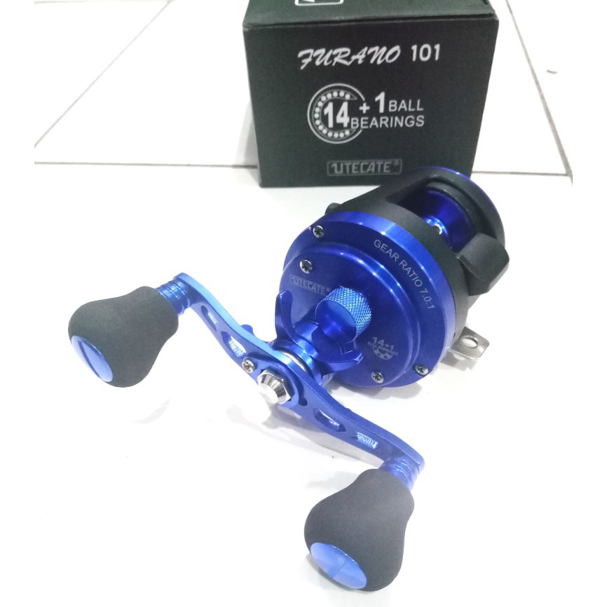 REEL LIGHT JIGGING UTECATE FURANO 101 14 BALL BEARINGS