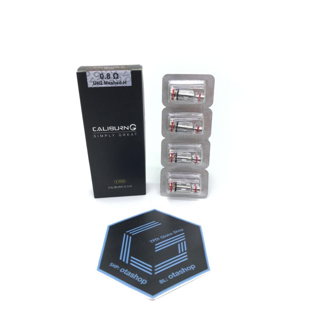 G - COIL Caliburn G by Uwell Replacement 0.8ohm 1.0ohm pod pods koko Authentic Original 100%