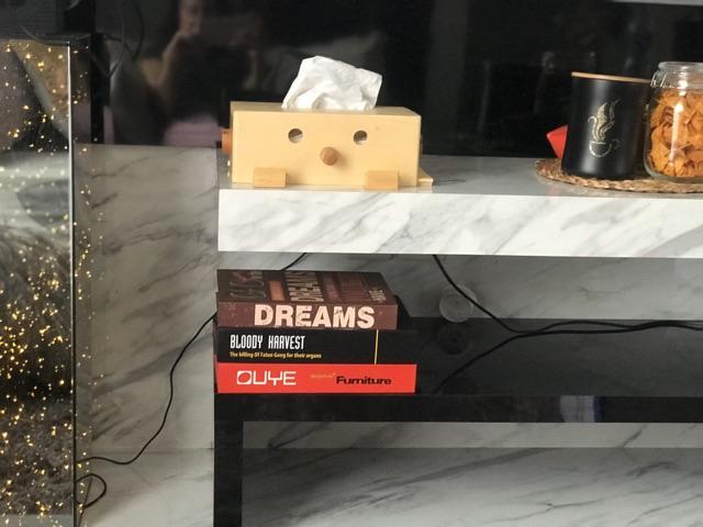 Kotak Tissue Kayu Pinokio - Tempat Tisu Kayu - Box Tissue Unik