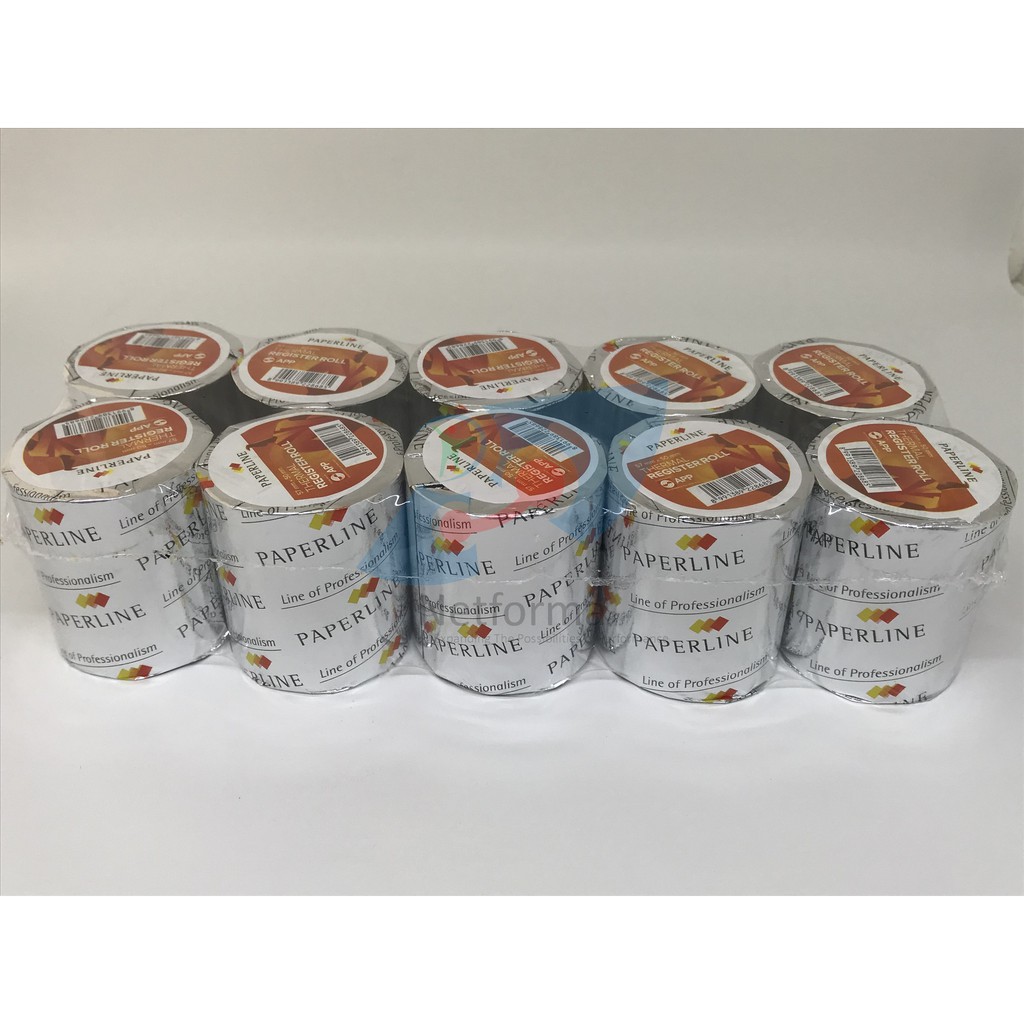 

Thermal Paper 57x50mm Paperline 10roll