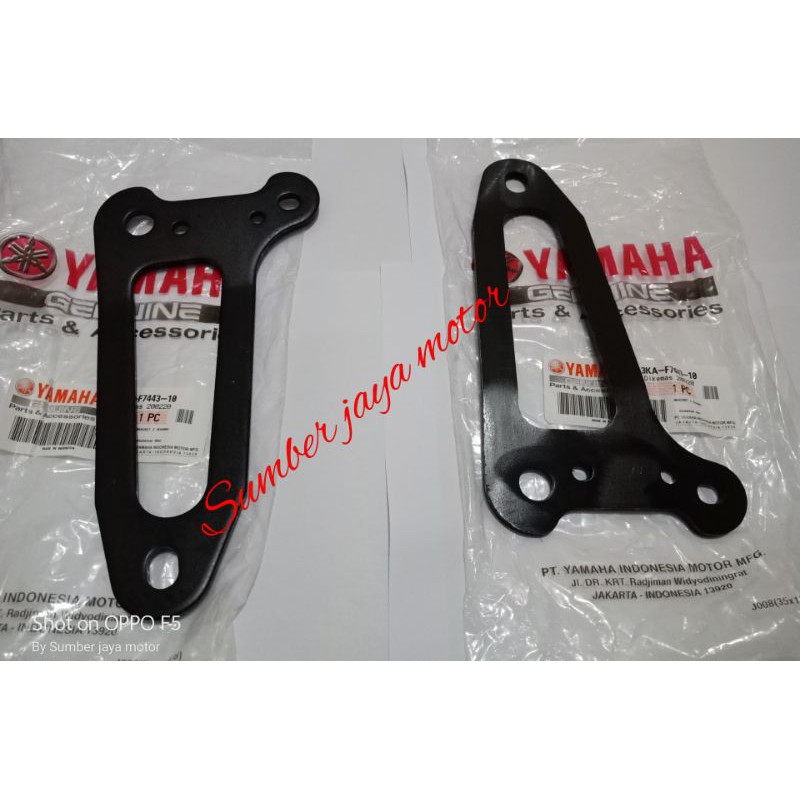 breket knalpot yamaha rx king new peredam 2008