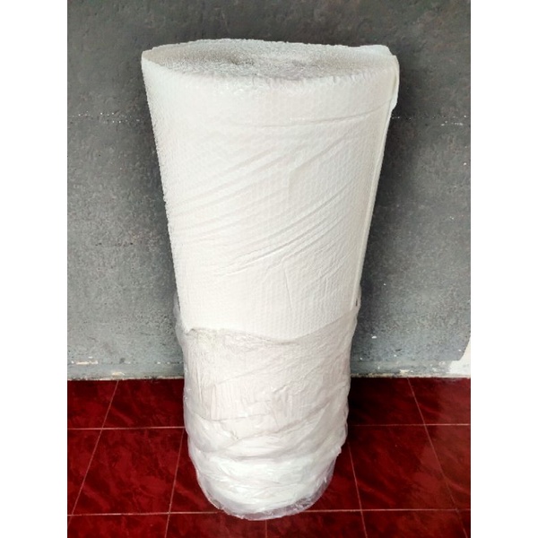 Bubble Wrap Roll 125cm x 50m Putih Susu Tebal Berat 3kg