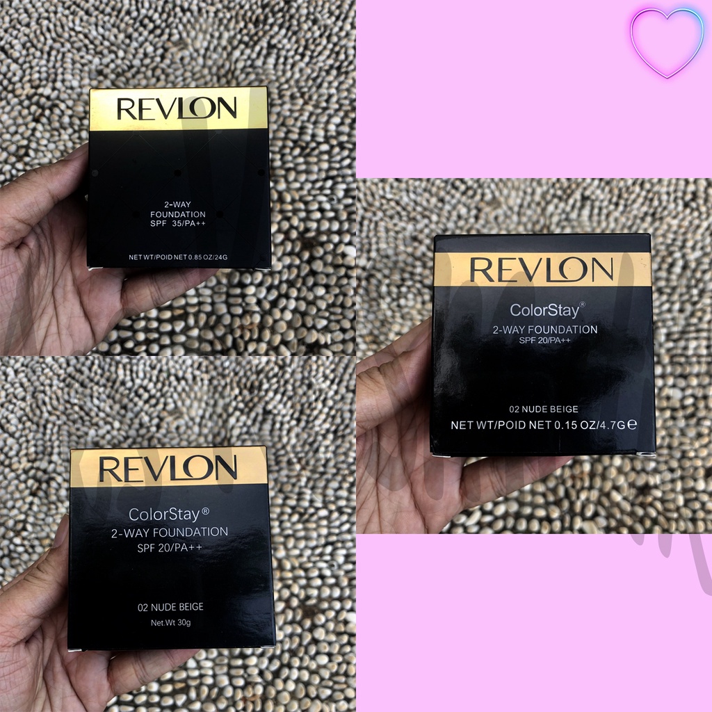 [PER PCS] RevIon ColorStay 2 Way Foundation Make Up  2 in 1 / Grosir Kosmetik