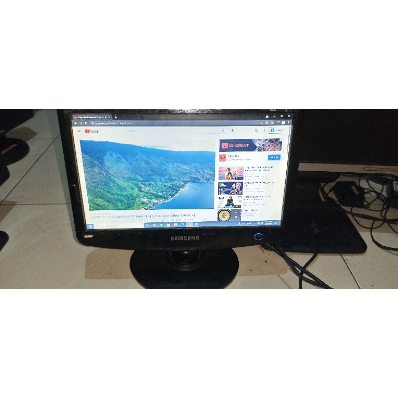 monitor lcd Samsung 16 widescreen bonus kabel